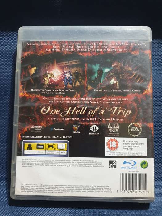 PS3 Game - Shadows of the Damned