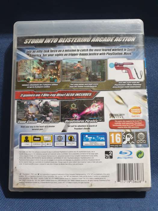 PS3 Game - Time Crisis Razing Storm