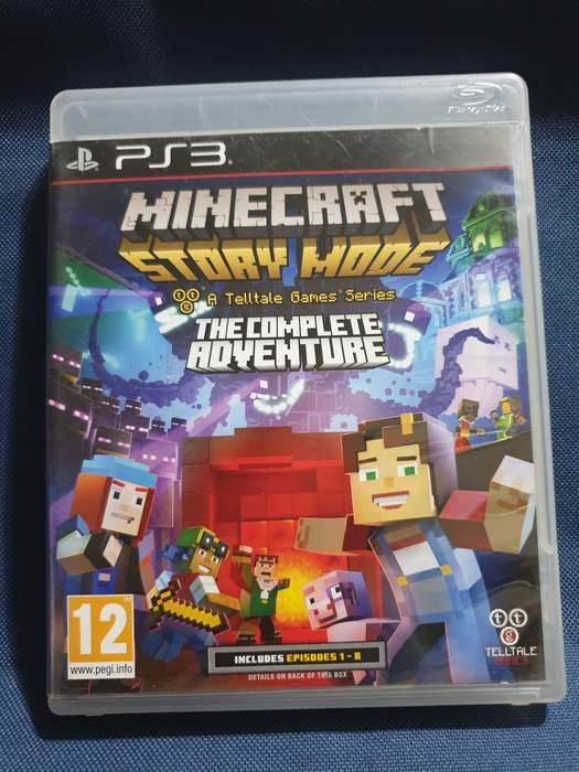 PS3 Game - Minecraft: Story Mode: The Complete Adventure