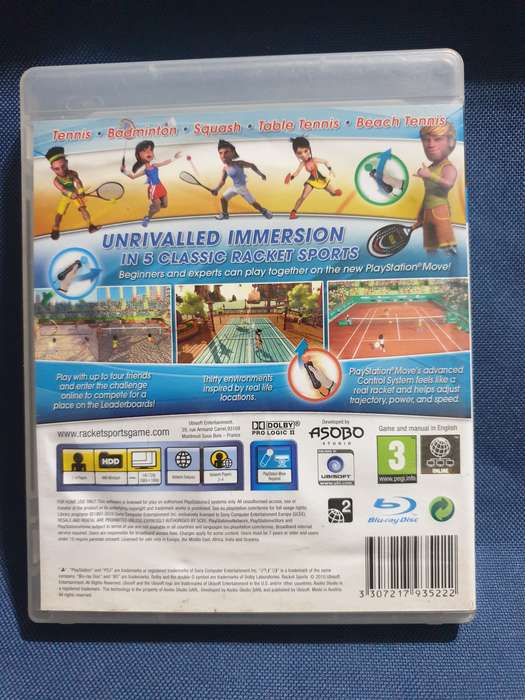 PS3 Game - Racket Sport