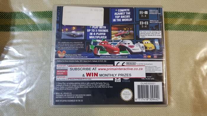 Nintendo DS - Cars 2
