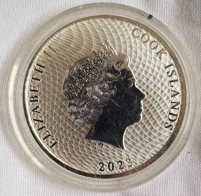 1 Oz Cook Island Silver Bullion 2023