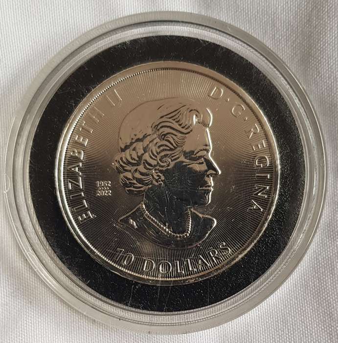 2023 Canada Silver Ice Age Smilodon Sabre-Toothed Cat (2 oz)