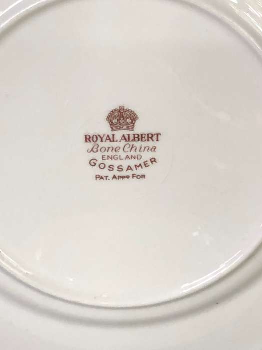 Royal Albert Gossamer Trio Std size cup size - Grey