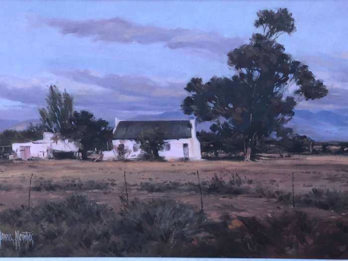 INVESTMENT ART !!! - FAMOUS SA ARTIST HANNES MEINTJES (1944 - 2015) ORIGINAL OIL ON CANVAS