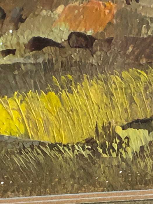 SA ARTIST - LOUIS SMIT - OIL ON CANVAS ON BOARD - LANDSCAPE
