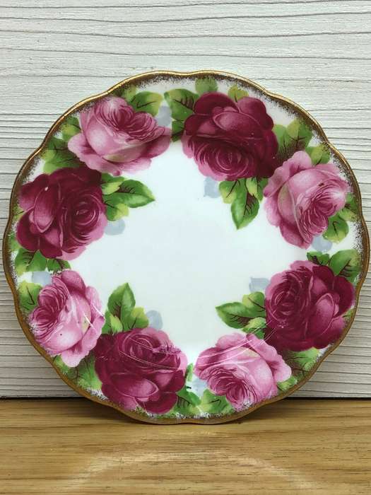 Royal Albert Old English Roses - Sweet / Cake Plate - no damage