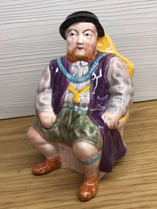 King Henry VIII Jug - H. Wain & sons Ltd Melba Ware - Longton Stoke-on-Trent