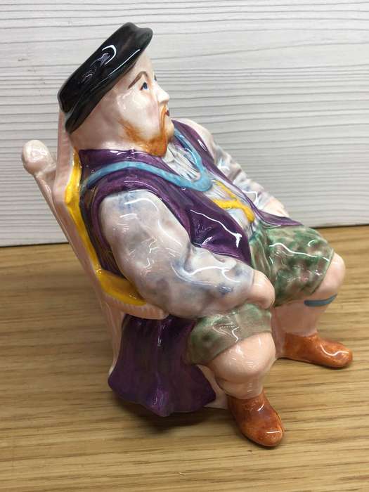 King Henry VIII Jug - H. Wain & sons Ltd Melba Ware - Longton Stoke-on-Trent