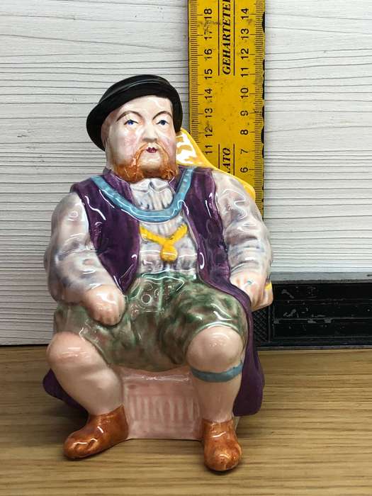 King Henry VIII Jug - H. Wain & sons Ltd Melba Ware - Longton Stoke-on-Trent