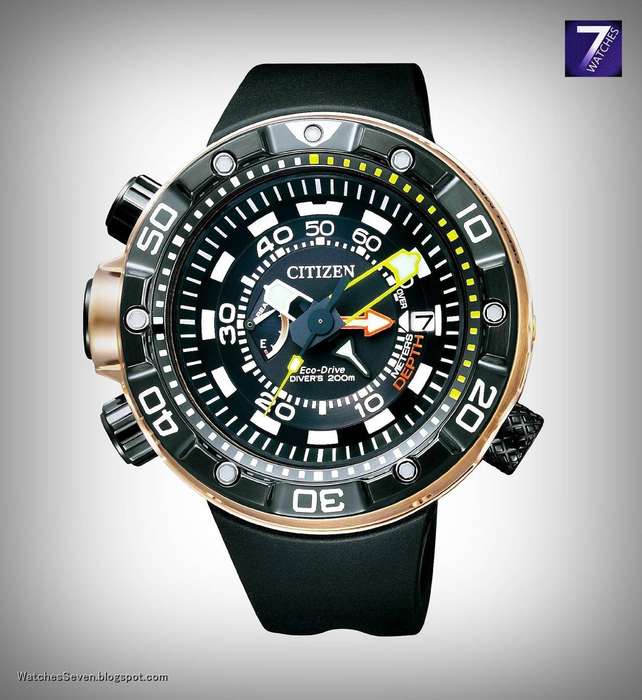 CITIZEN  PROMASTER Eco-Drive AQUALAND (Ref. BN2025-02E Limited Edition 2000)