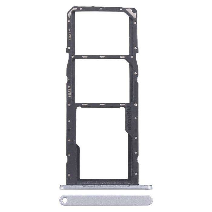 Samsung Galaxy A06 SM-A065F Original SIM Card Tray + SIM Card Tray + Micro SD Card Tray (Silver)