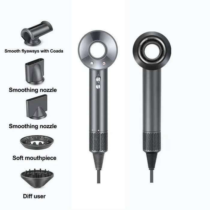 Professional Hair Dryer with attachments for styling