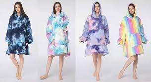 TYE-DYE HUGGLE HOODIES ---CHOOSE YOUR COLOR