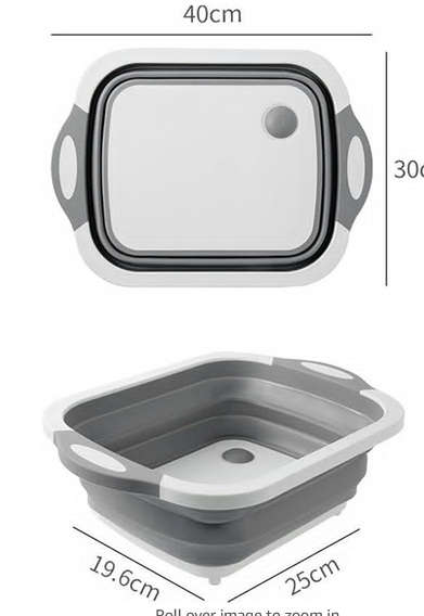 Mop Bucket, Household Folding Wash Basin Portable Sink Foot Bucket Washbasin Plastic Foldable Basin