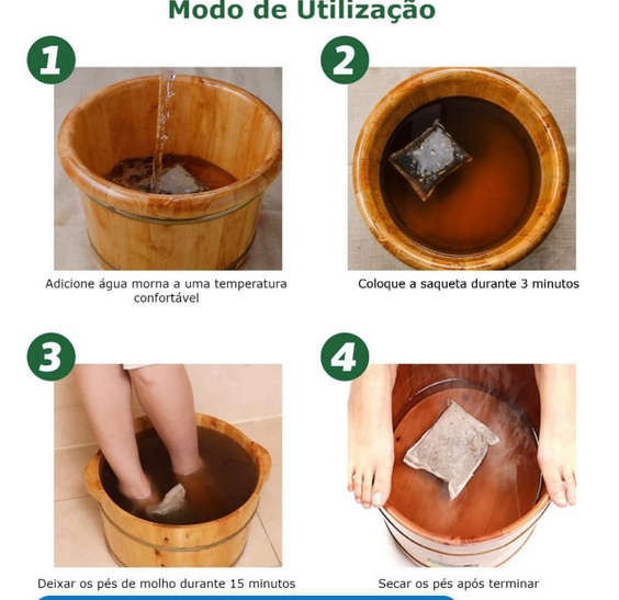 100% Traditional Wisdom Foot Bath Cleaner Powder-10 Pcs