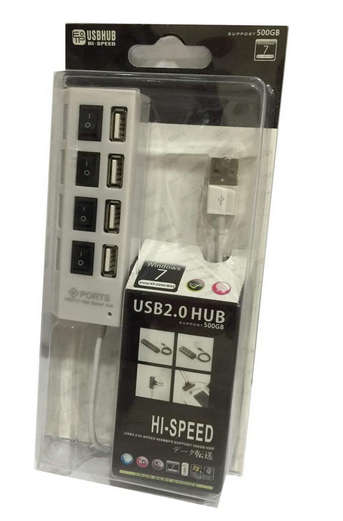 USB 2.0 HUB support 500GB