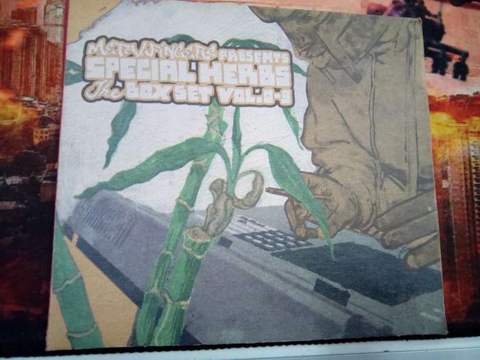 METAL FINGERS -- SPECIAL HERBS THE BOX SET VOL.0-9 MUSIC ( BOX 1 )