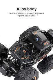SMJY HD Camera RC Car All Terrain Climbing RC Vehicle 2.4G Electric Bigfoot Monster Truck Resistant