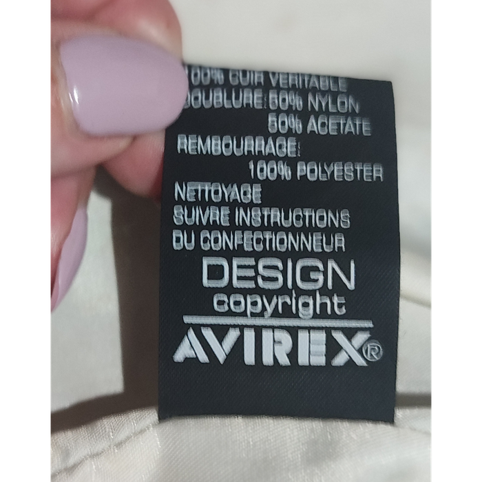 Avirex leather jacket