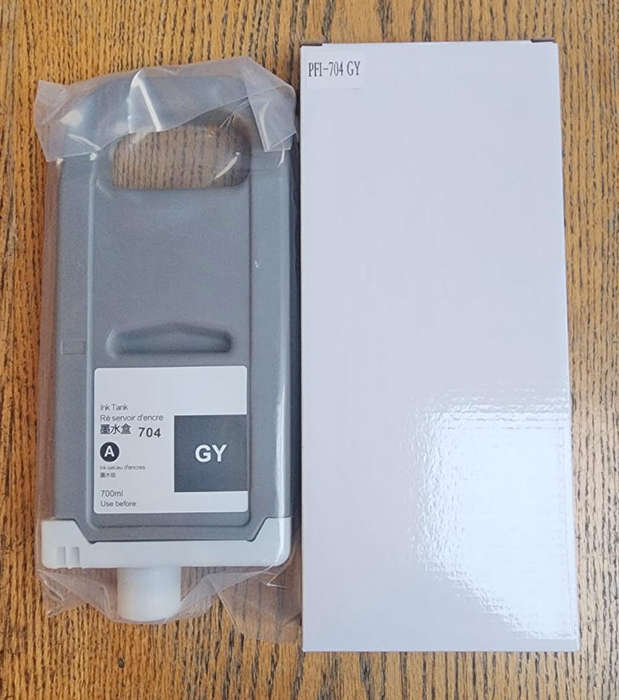 Canon PFI 704 GY (Grey) 700ml Pigment Cartridge