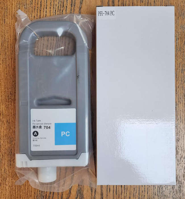 Canon PFI 704 PC (Photo Cyan) 700ml Pigment Cartridge