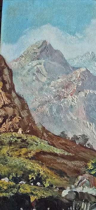 Painting by Jan Cronje, South African Art, Landscape Painting, Oil on Board, Original Artwork