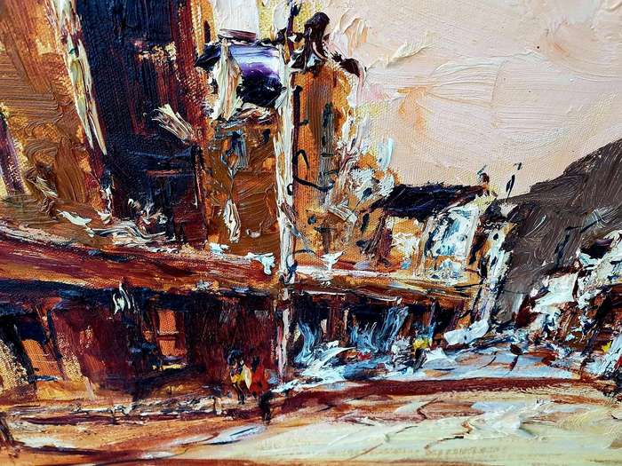 Original Painting by Corne Weideman. South African artist, of Bo-Kaap.