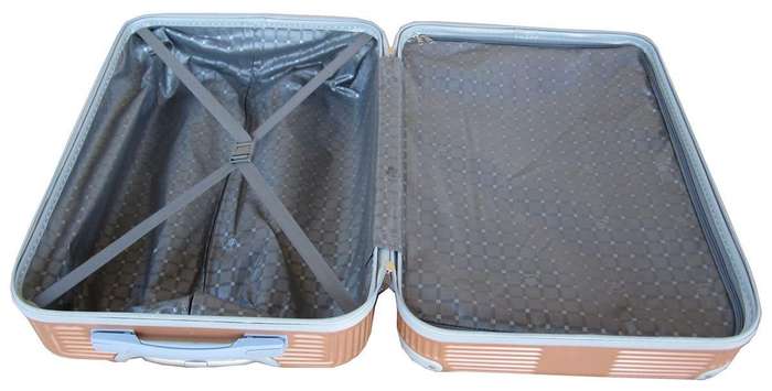 3-Piece Pink Spinner Luggage Set with Locks  Stylish Lightweight Travel Bags for South Africa