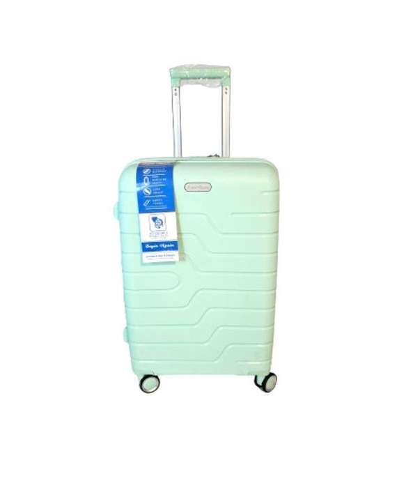 3-Piece Mint Green Hard Shell Luggage Set by BeginAgainTSA Locks,Spinner Wheels, Lightweight Travel