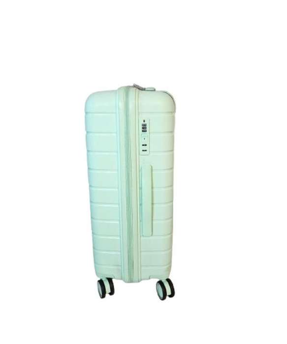 3-Piece Mint Green Hard Shell Luggage Set by BeginAgainTSA Locks,Spinner Wheels, Lightweight Travel