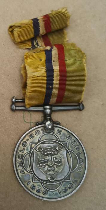 BOER WAR ABO MEDAL - KORPL IN THE VRYHEID KOMMANDO