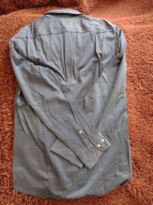 Hugo Boss Dark Blue Long Sleeved Buttoned Shirt