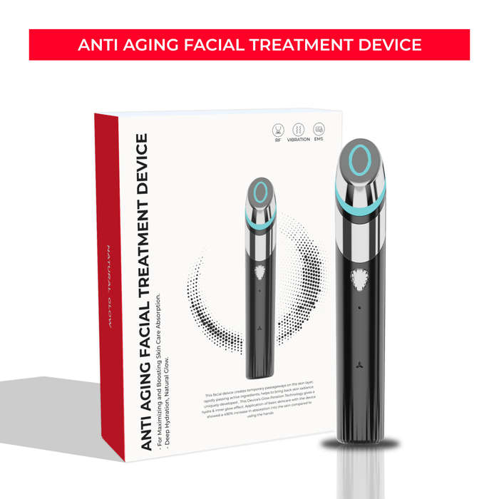Facial Treatment Device for Enhancing Skin Care Absorption