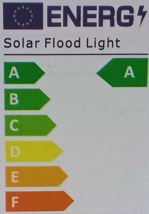 Solar LED floodlight 50W