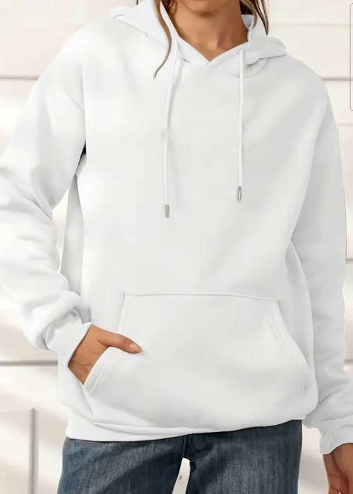 Winter leftover sale... 2 unisex Hoodies, Grey and white