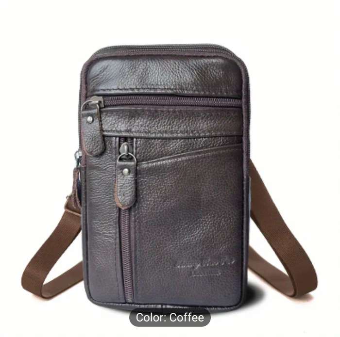 Genuine leather waist or sling bag
