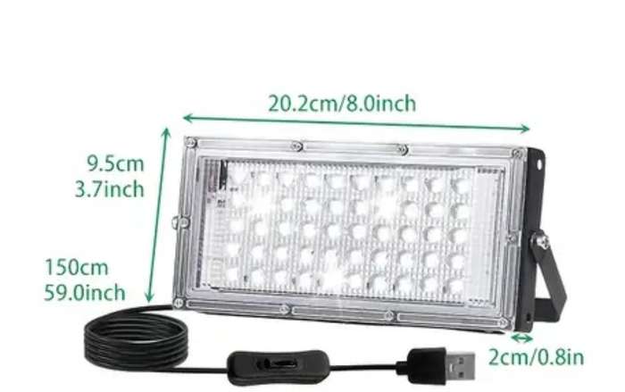 5V USB LED floodlight - Low energy high output!