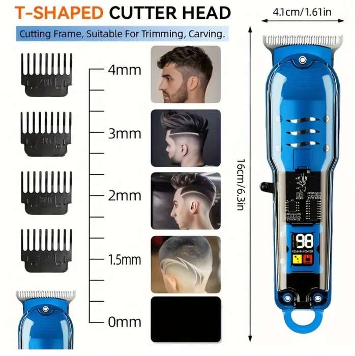 Wireless Rechargeable clippers