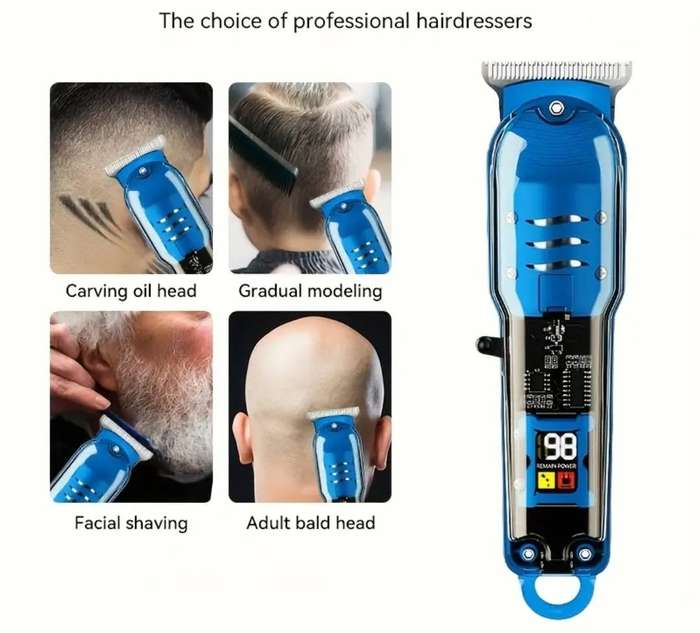 Wireless Rechargeable clippers