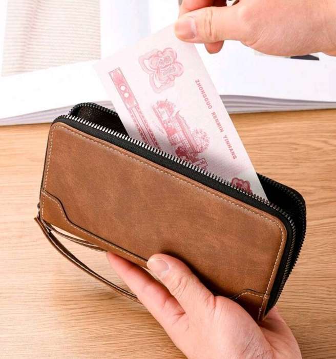 Unisex clutch purse