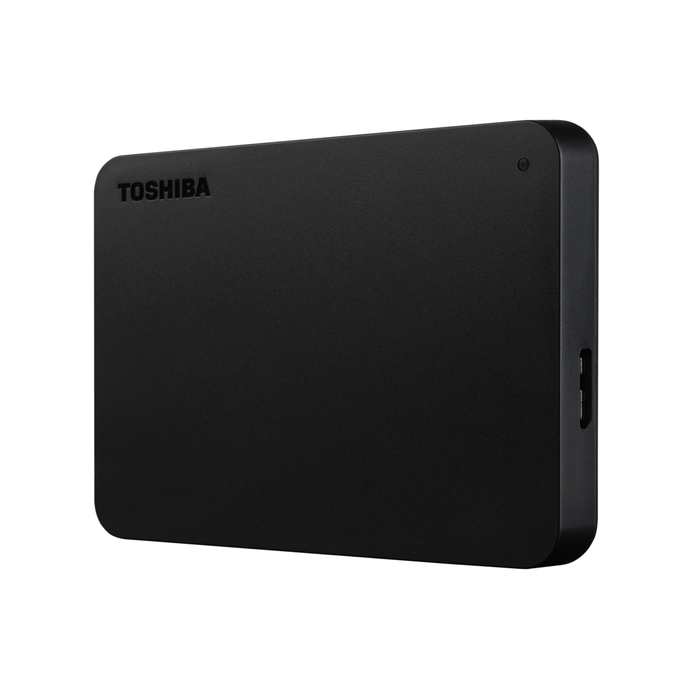 Toshiba Canvio Basics 1TB External Hard Drive Black HDTB510EK3AA