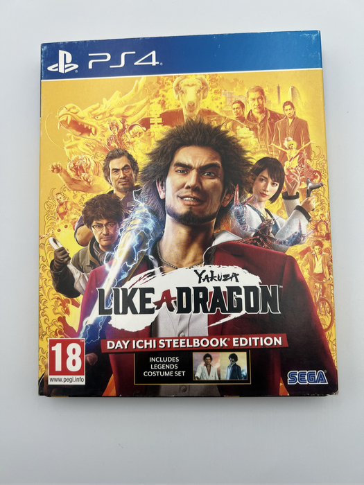 Yakuza Like a Dragon Steelbook Edition (PS4)