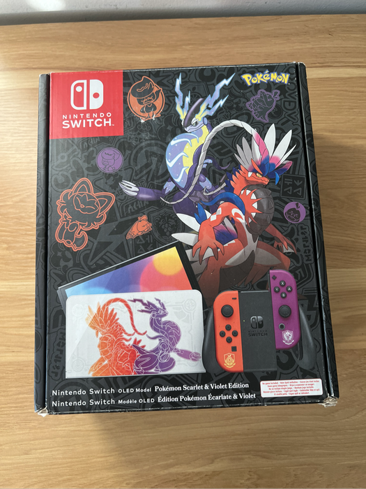 Nintendo Switch OLED Pokémon Scarlet & Violet Edition NEW