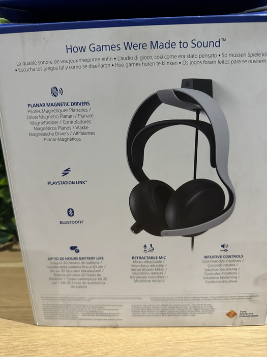 PlayStation PULSE Elite Wireless Headset  Immersive 3D Audio (PS5/PC/Mobile)