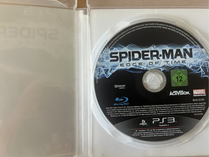 Spider-Man Edge of Time PS3