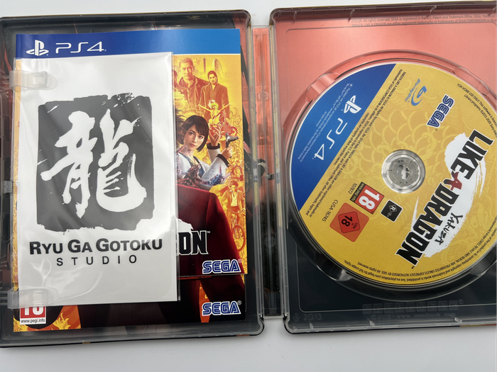 Yakuza Like a Dragon Steelbook Edition (PS4)