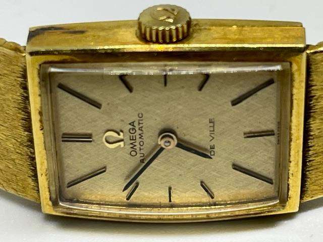 Omega Deville 18 ct gold watch 59,92 grams