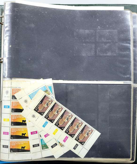 Ideal Stamp Album: Bophuthatswana CB/Singles/FD Cards in old album File
