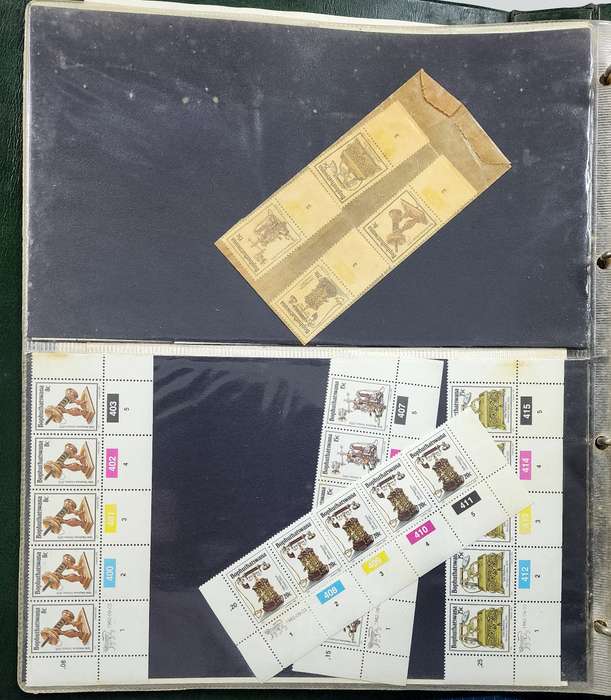 Ideal Stamp Album: Bophuthatswana CB/Singles/FD Cards in old album File